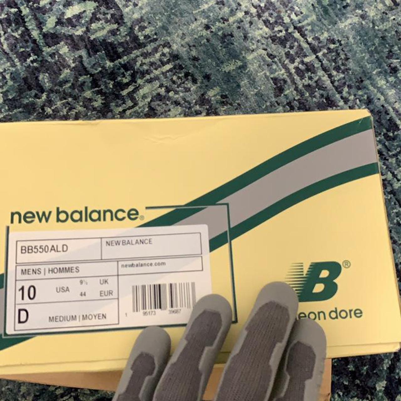 New Balance 550 x Aime Leon Dore White Green, BB550ALD