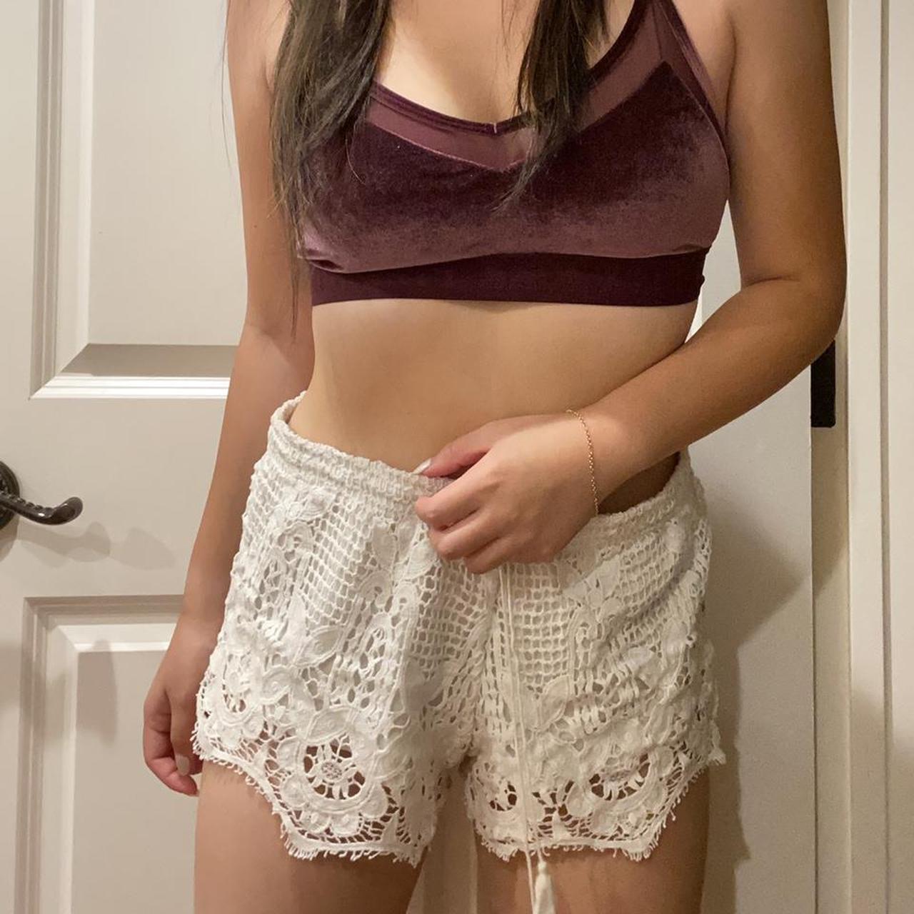 express lace eyelet shorts super comfortable . Depop