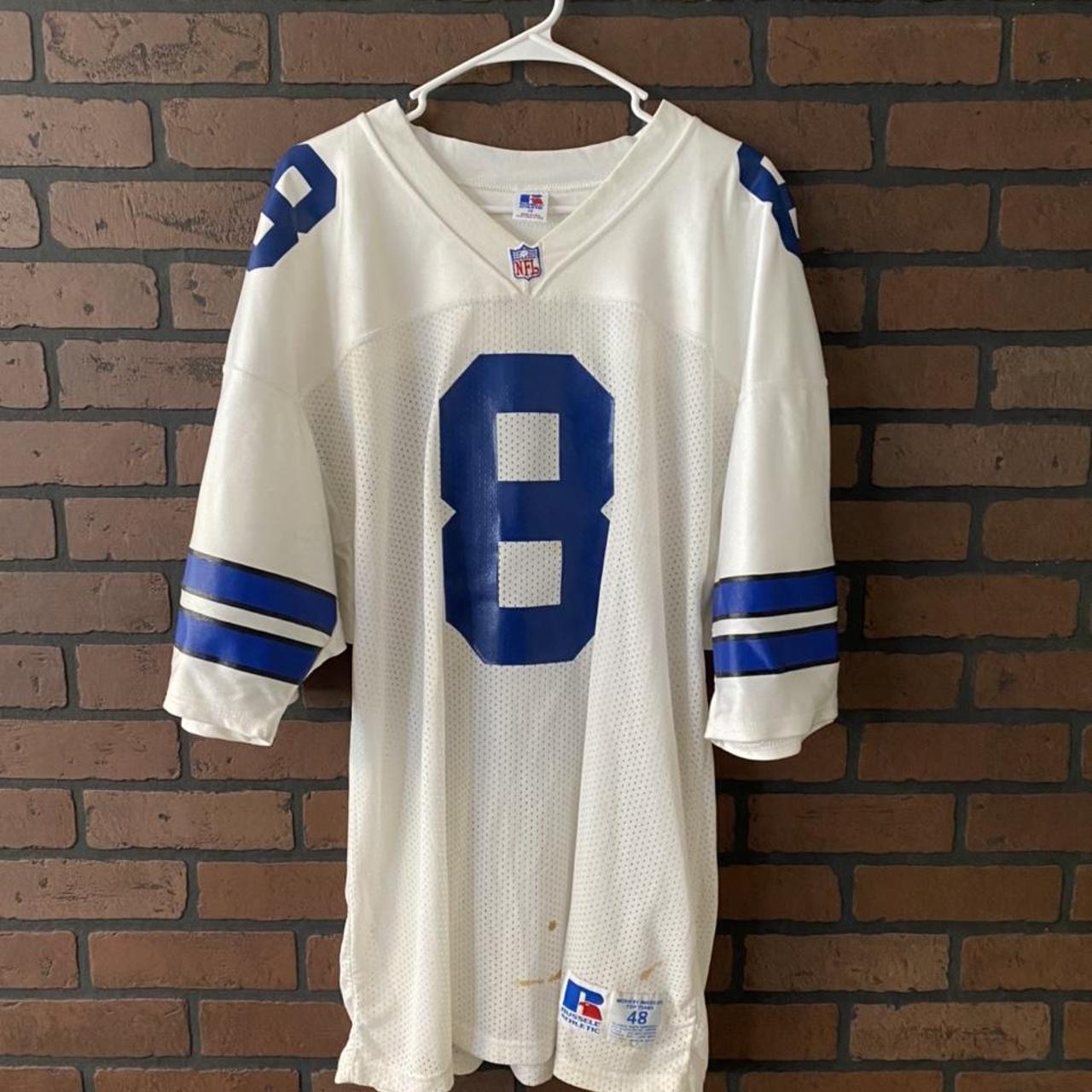 Vintage Russell Athletic Troy Aikman jersey  - Depop