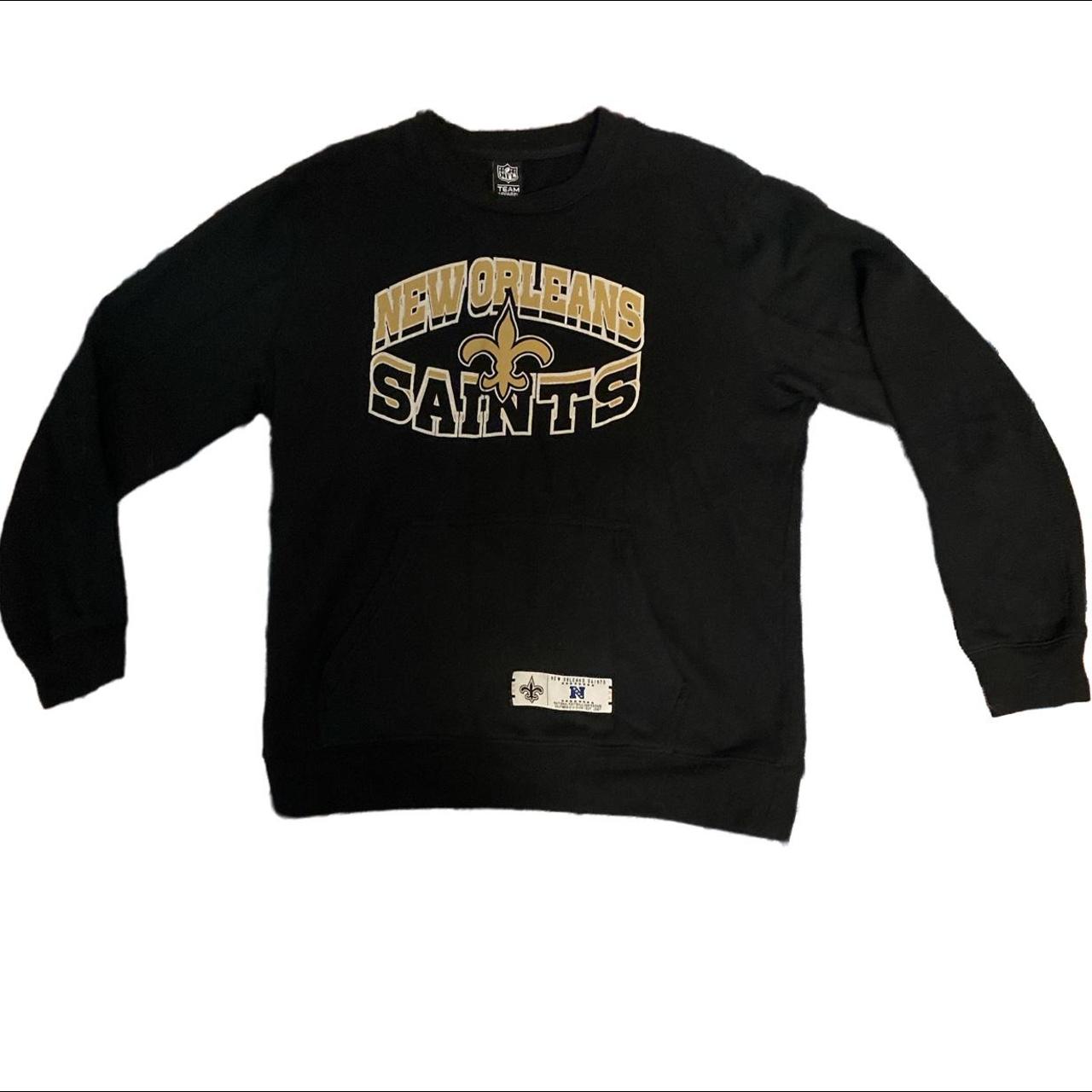 New Orleans Saints NFL Team Apparel Women's Hoodies - Depop