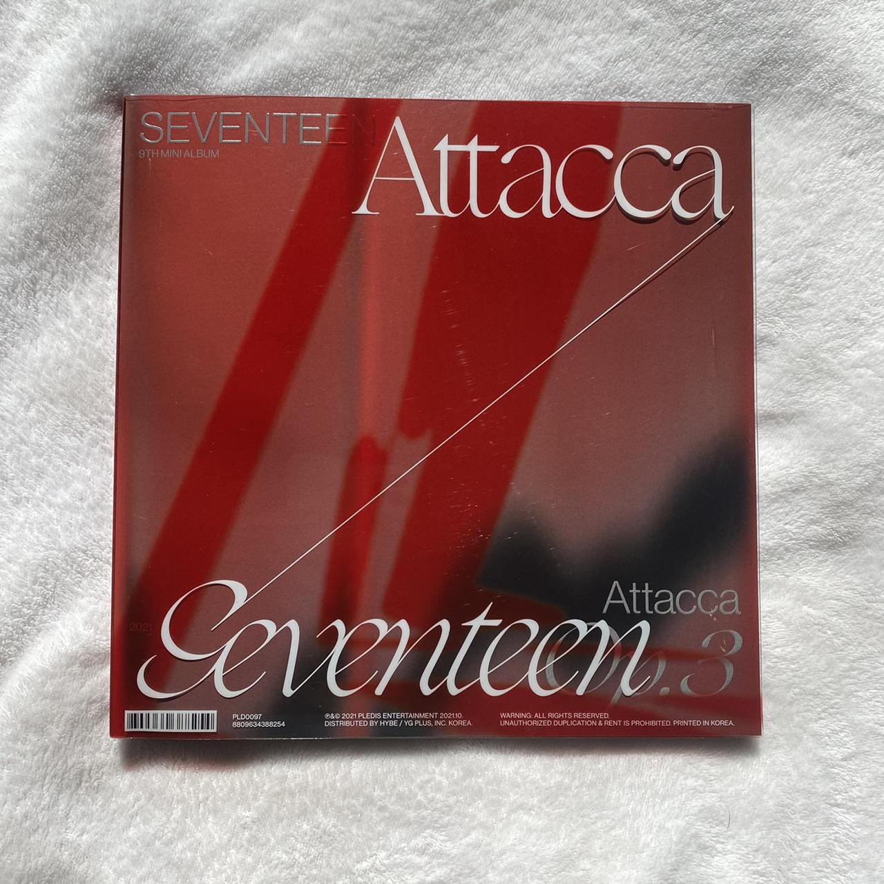 新品 未開封 ATTACCA 3形態 トレカ アルバム CD SEVENTEEN SEVENTEEN 9th Mini Album 『Attacca』|K-POP・アジア