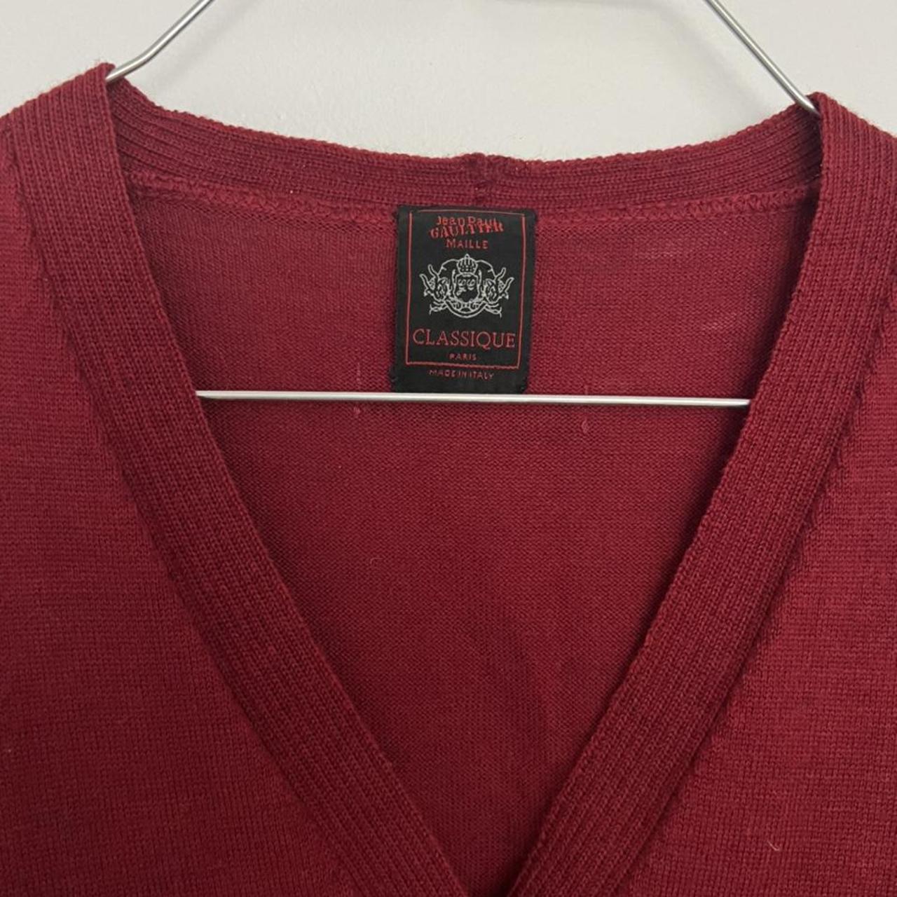Product Image 2 - red jean paul gaultier cardigan
-
