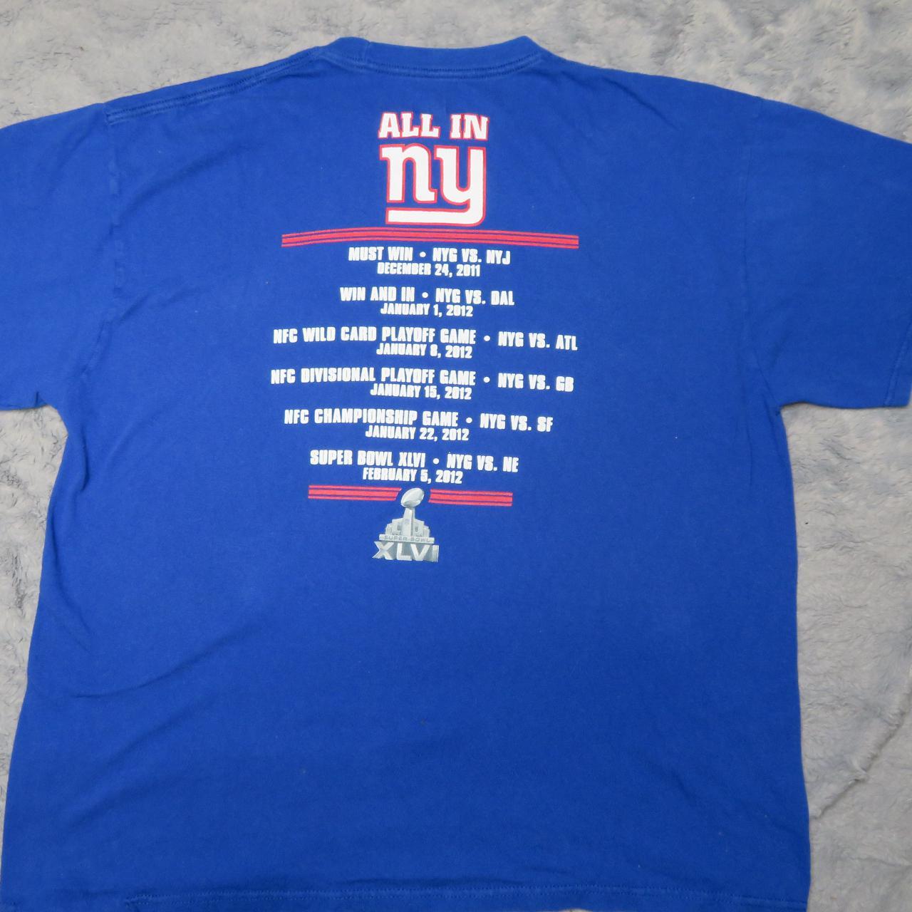 NFL Team Apparel NY Giants Super Bowl Champions long - Depop