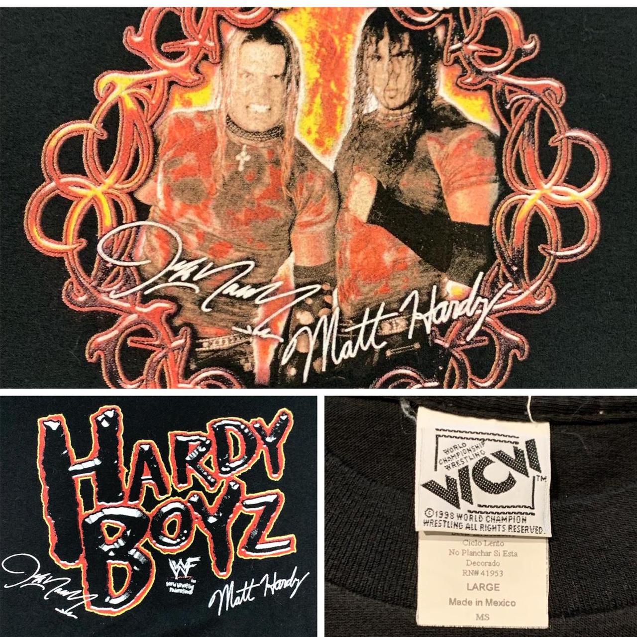 hardy boyz t shirt vintage