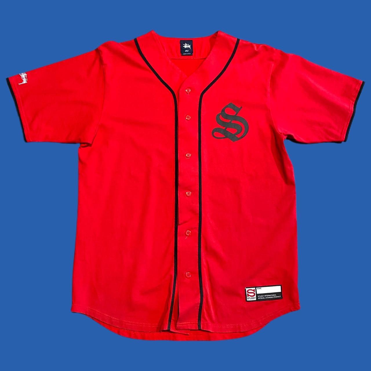 baseball jersey stussy