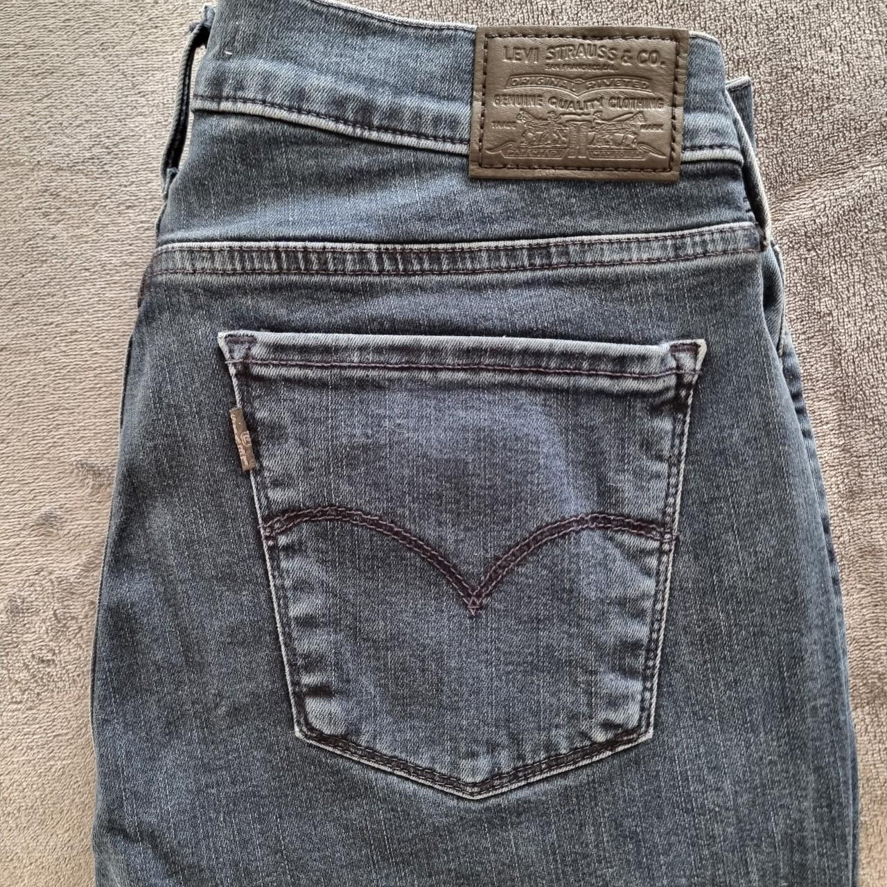 Levi's 721 Super Skinny Dark Blue Jeans W31 L30... - Depop