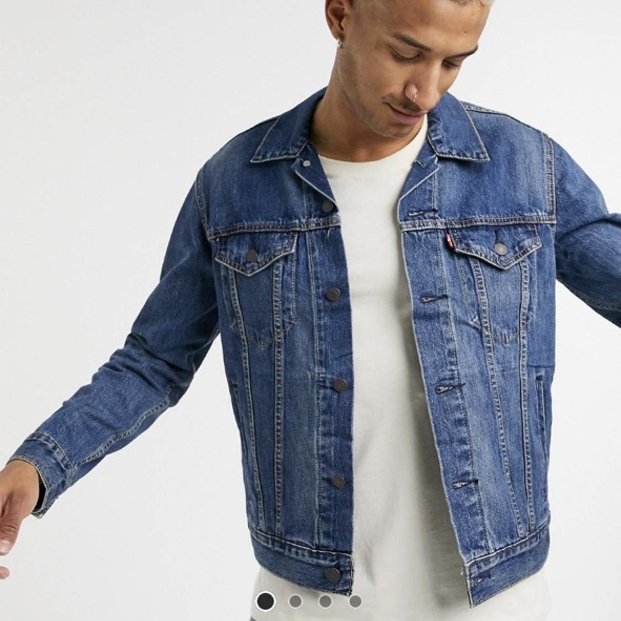 levi's stretch denim jacket