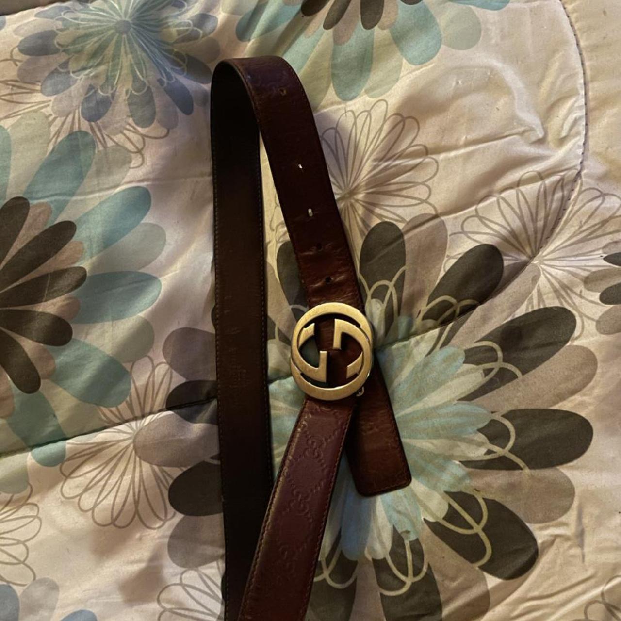 Gucci hotsell belt old