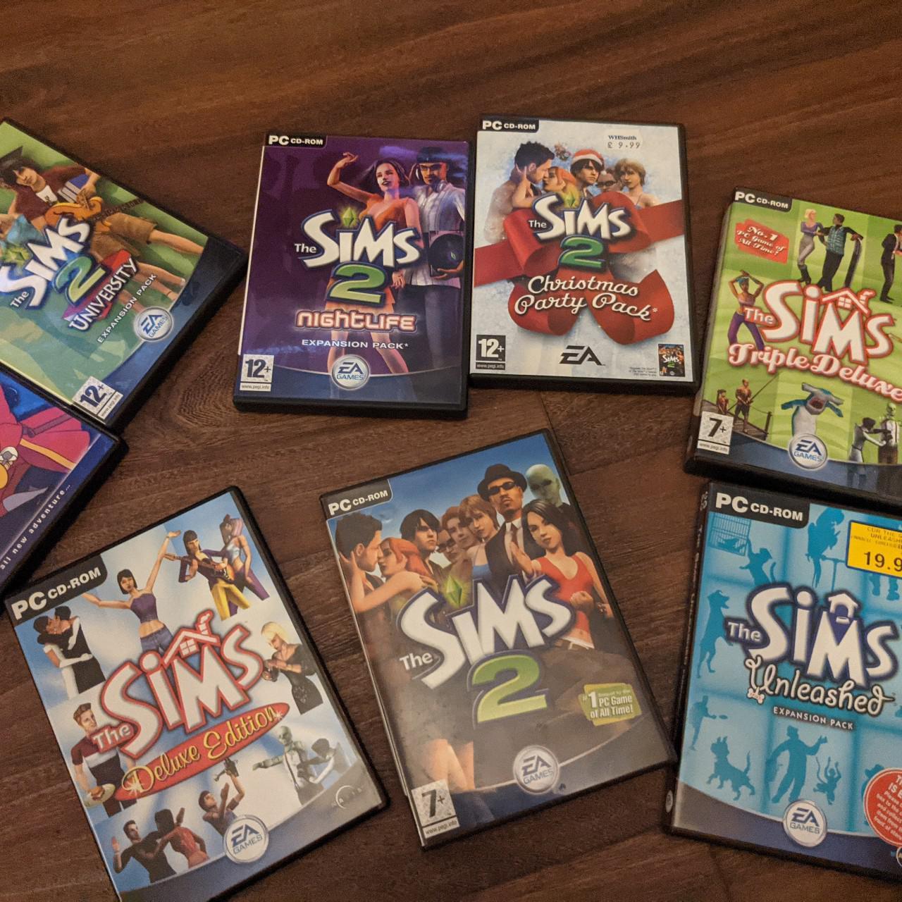 Sims computer games. Price for the lot Depop