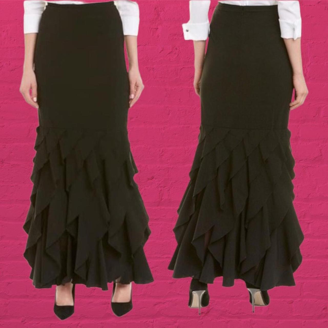 Tadashi Shoji Women's Black Skirt