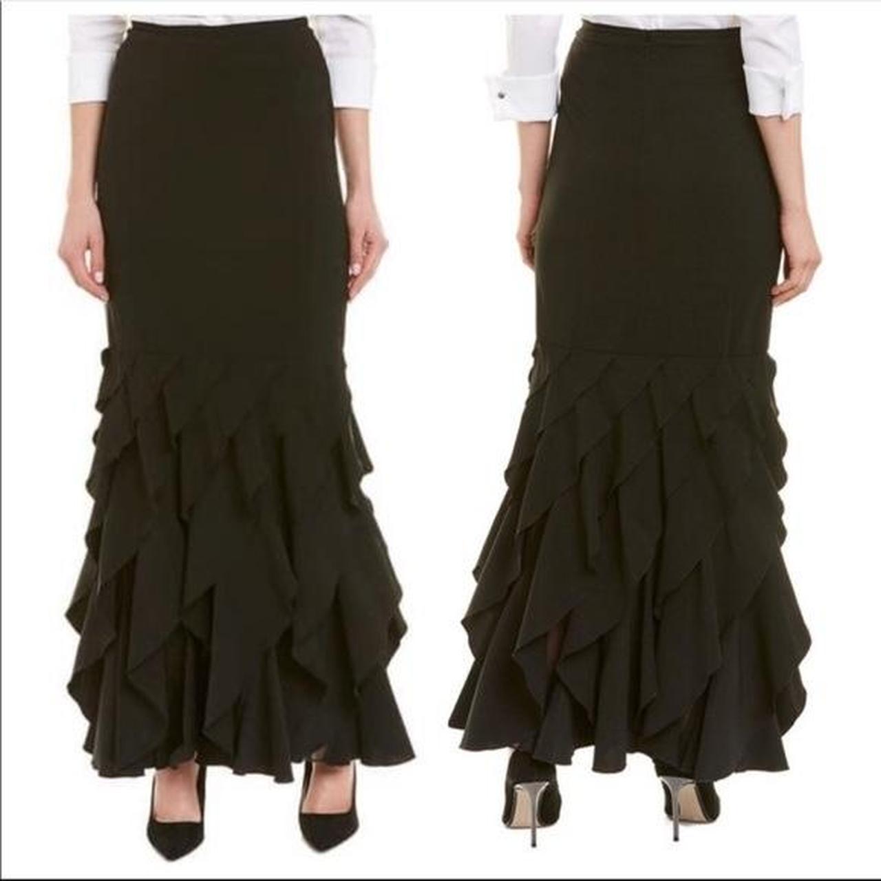 Tadashi Shoji Women's Black Skirt (2)