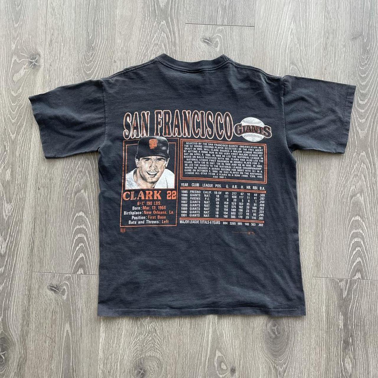 Vintage SF Giants 1989 NL Champs T-Shirt - white