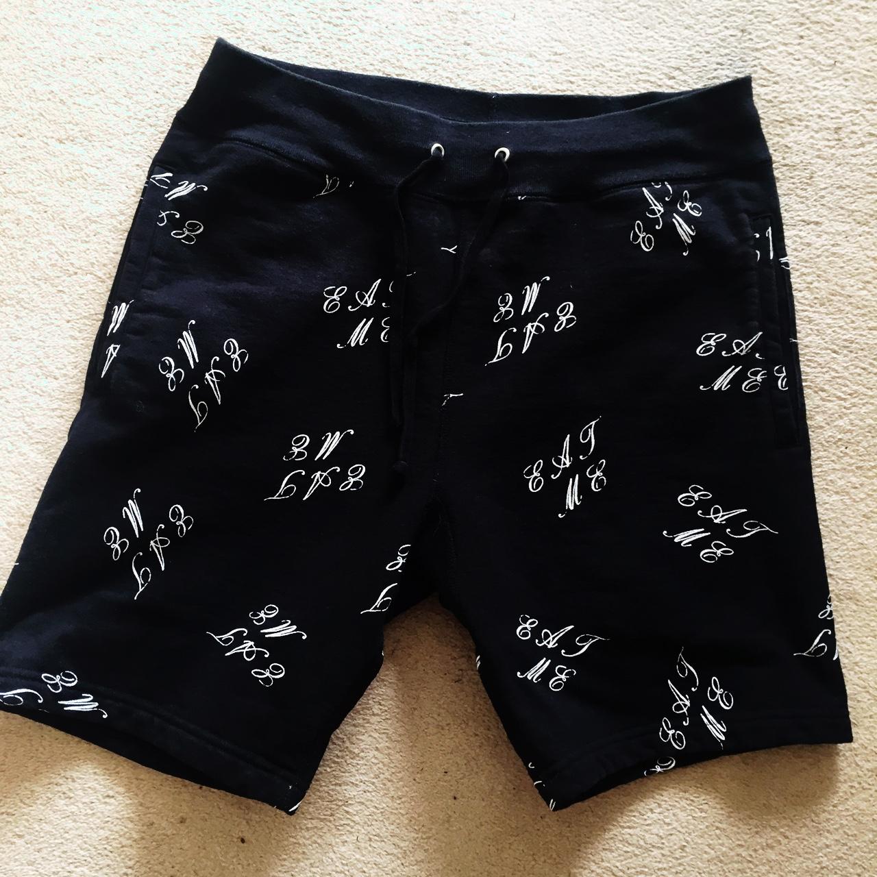 supreme eat me shorts