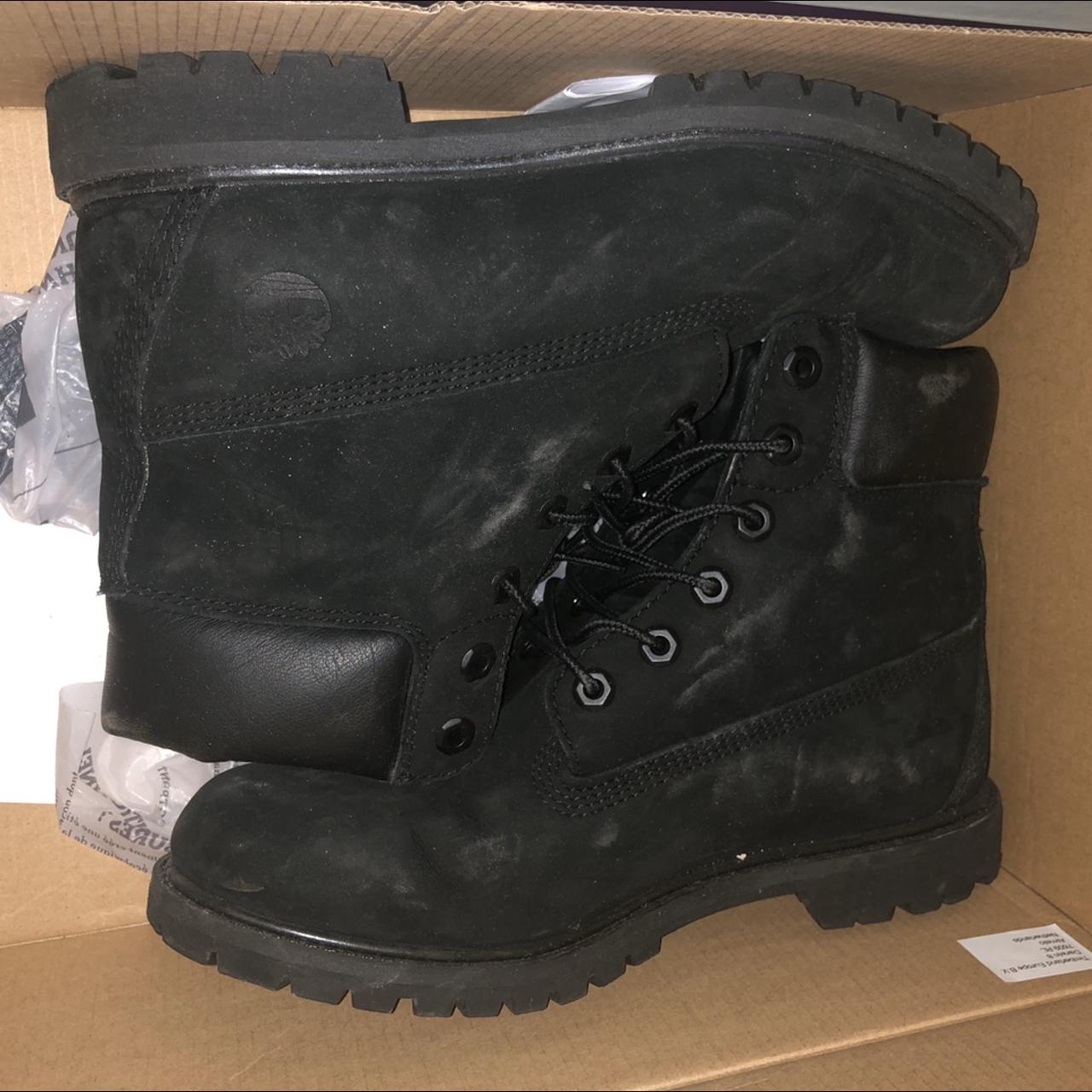 how to clean black timberlands