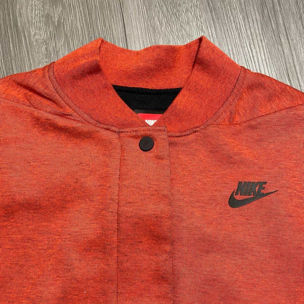 Nike Women's Orange and Red Jacket (2)