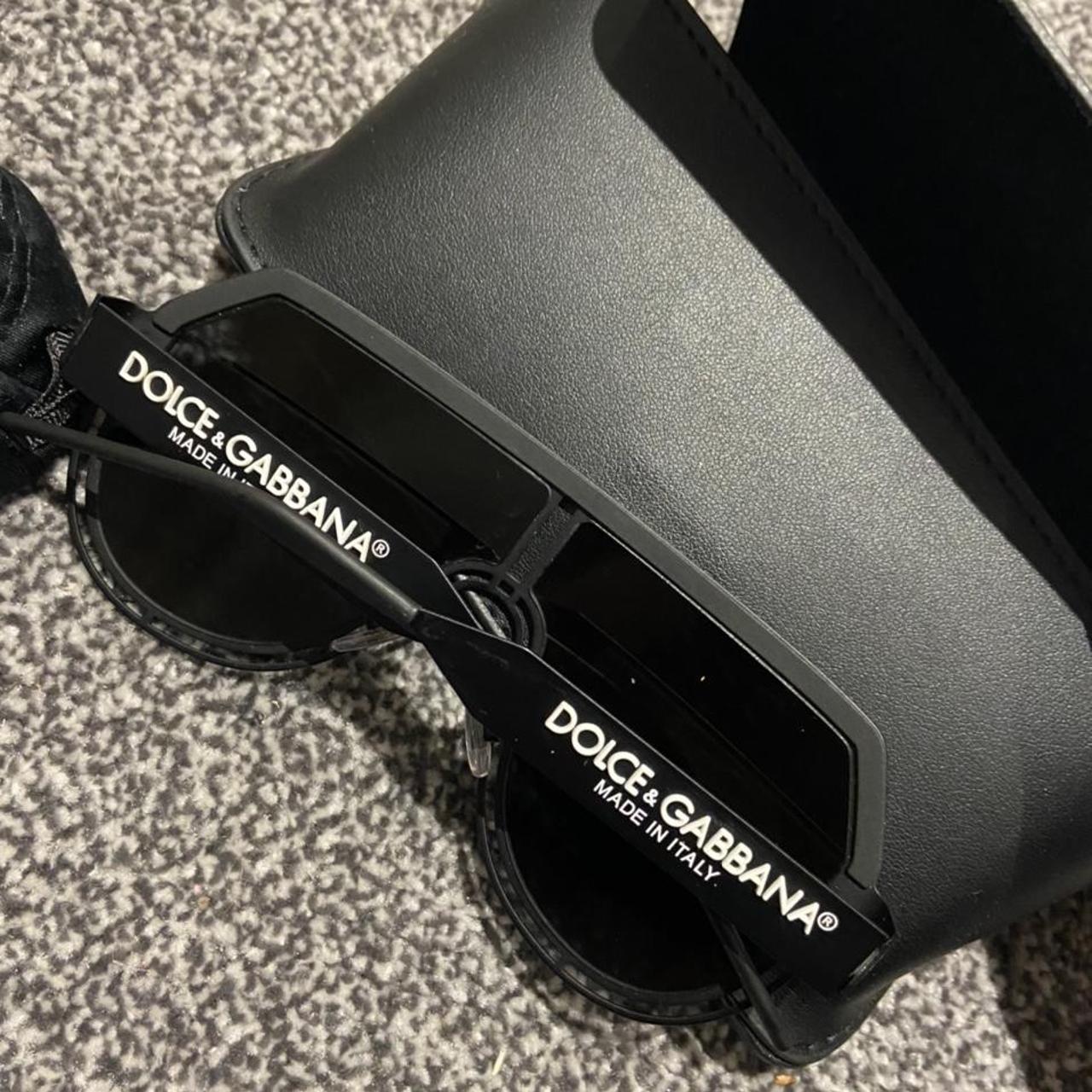 Authentic Dolce and gabbana sunglass aviator matte... Depop