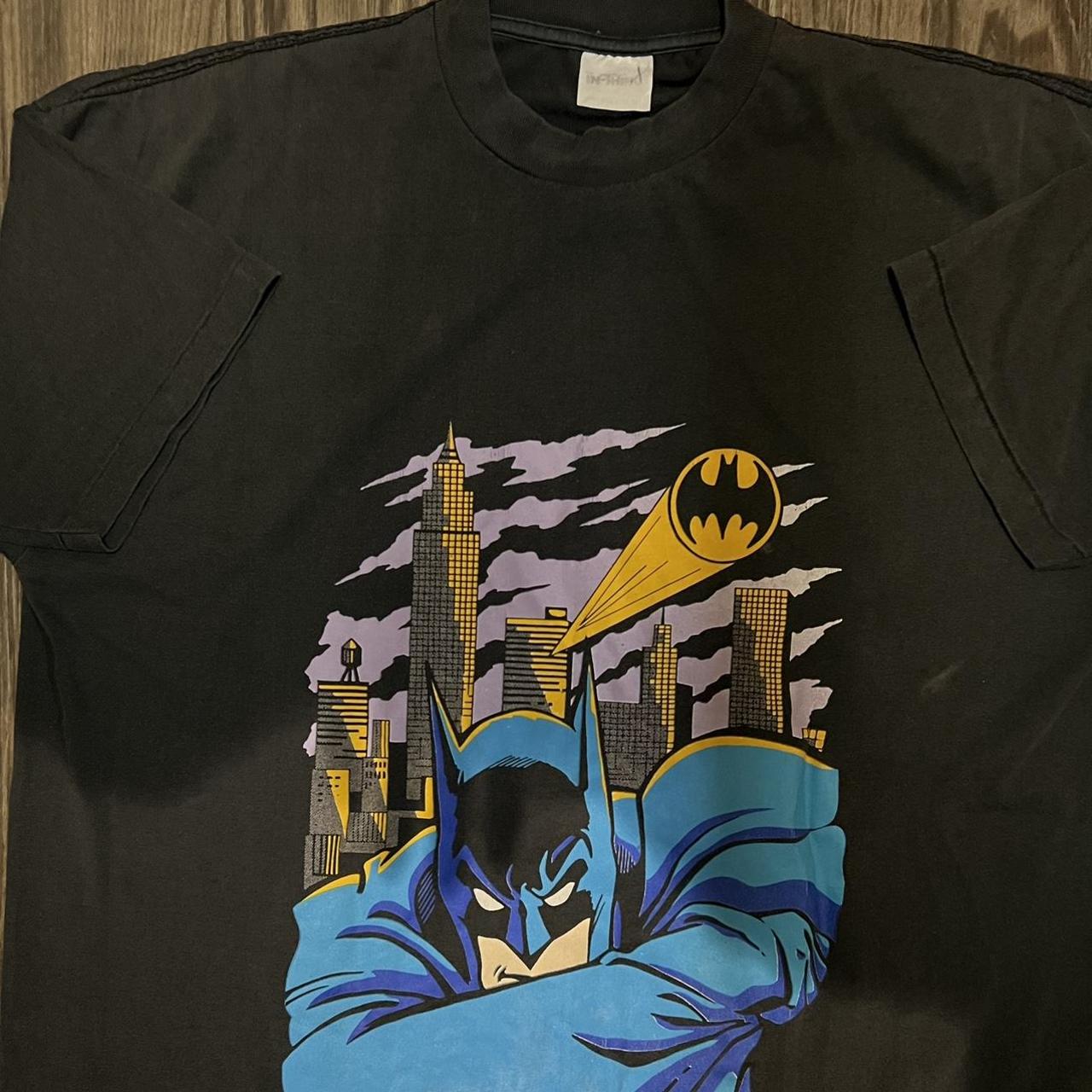 Vintage Batman T-Shirt 1989 DC Comics Size... - Depop