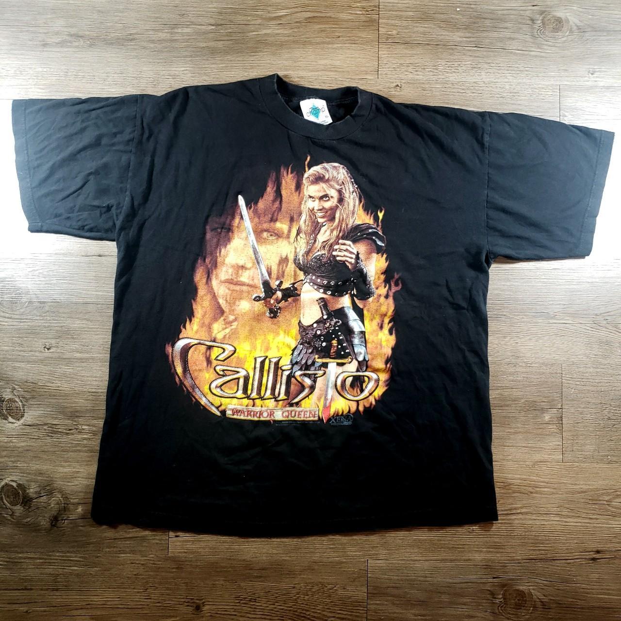 Buy Vintage 1997 Xena Warrior Princess Callisto Warrior Queen Tee T Shirt Size M Rar