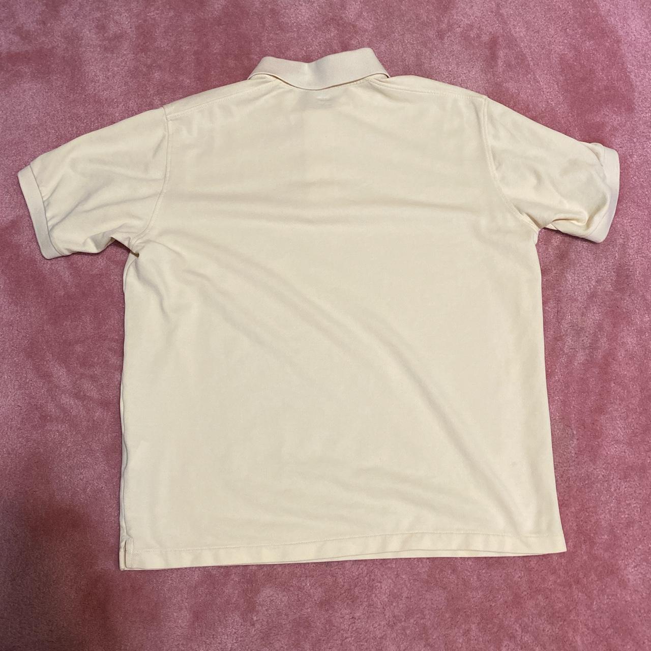 Yellow Uniqlo polo T - Depop