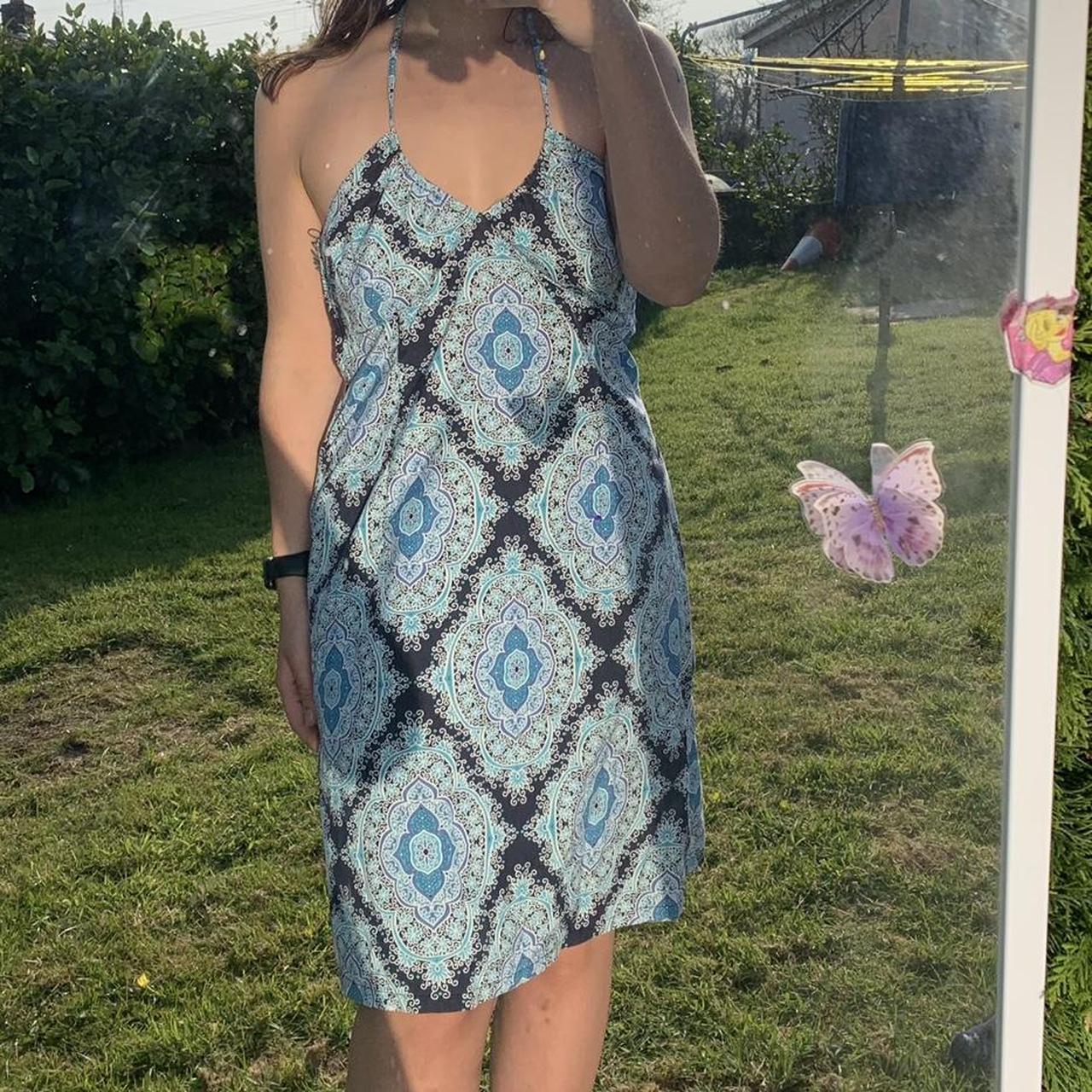H&M summer dress. UK size 14. hankercheif h&m... Depop