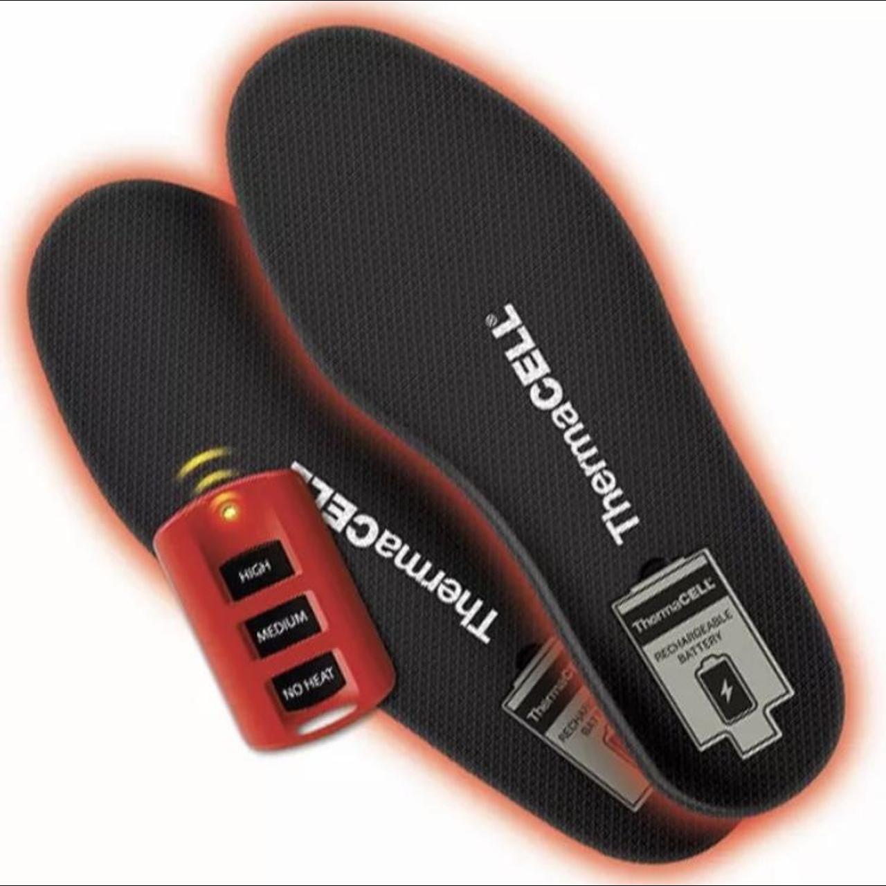 Thermacell Proflex HEATED INSOLES with REMOTE +USB... Depop