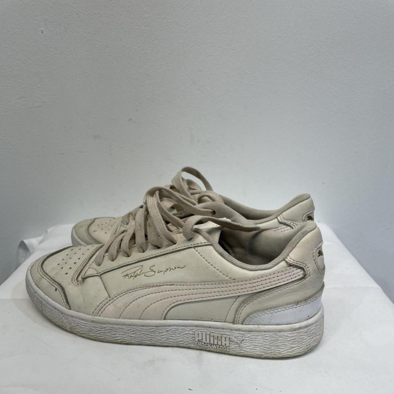 Puma Women S Cream Trainers Depop