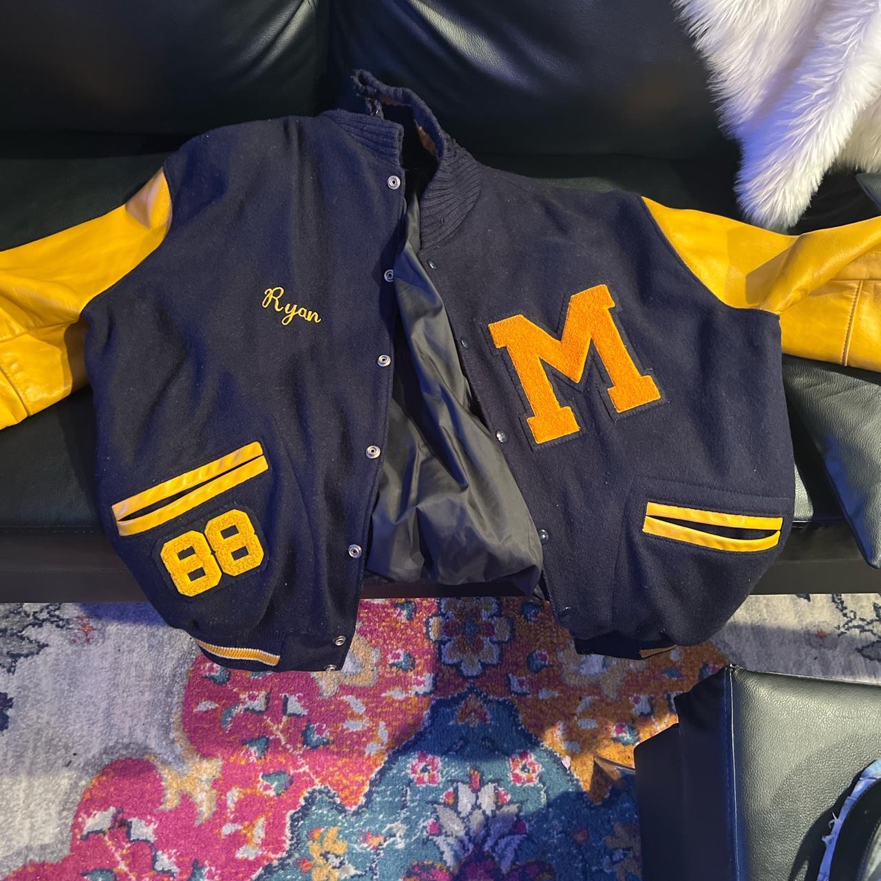 michigan baseball jacket