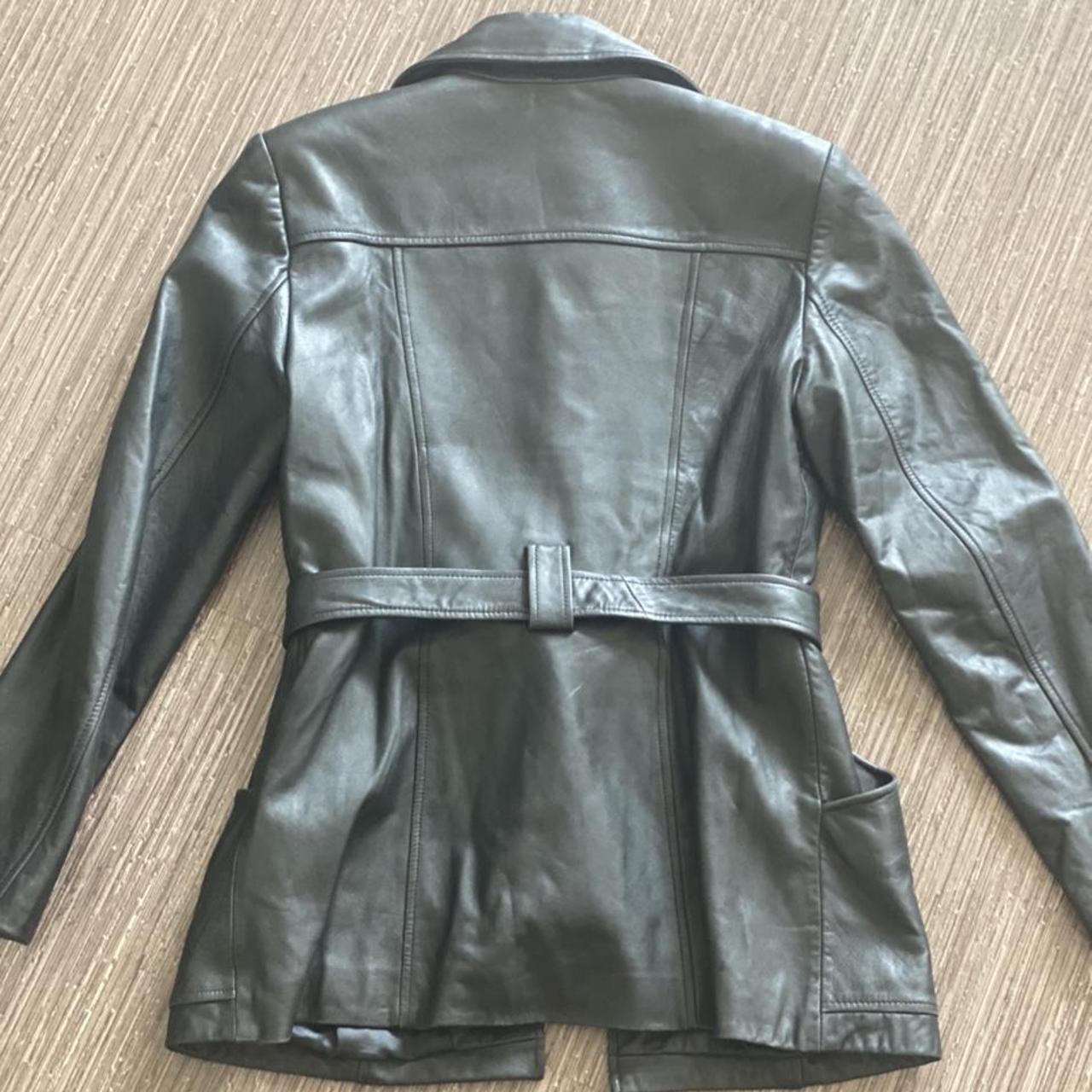 Winlit leather jacket. in beautiful shape, gently... - Depop