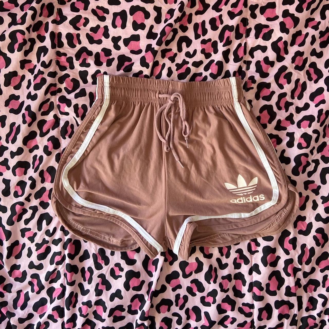 Velvet on sale adidas shorts