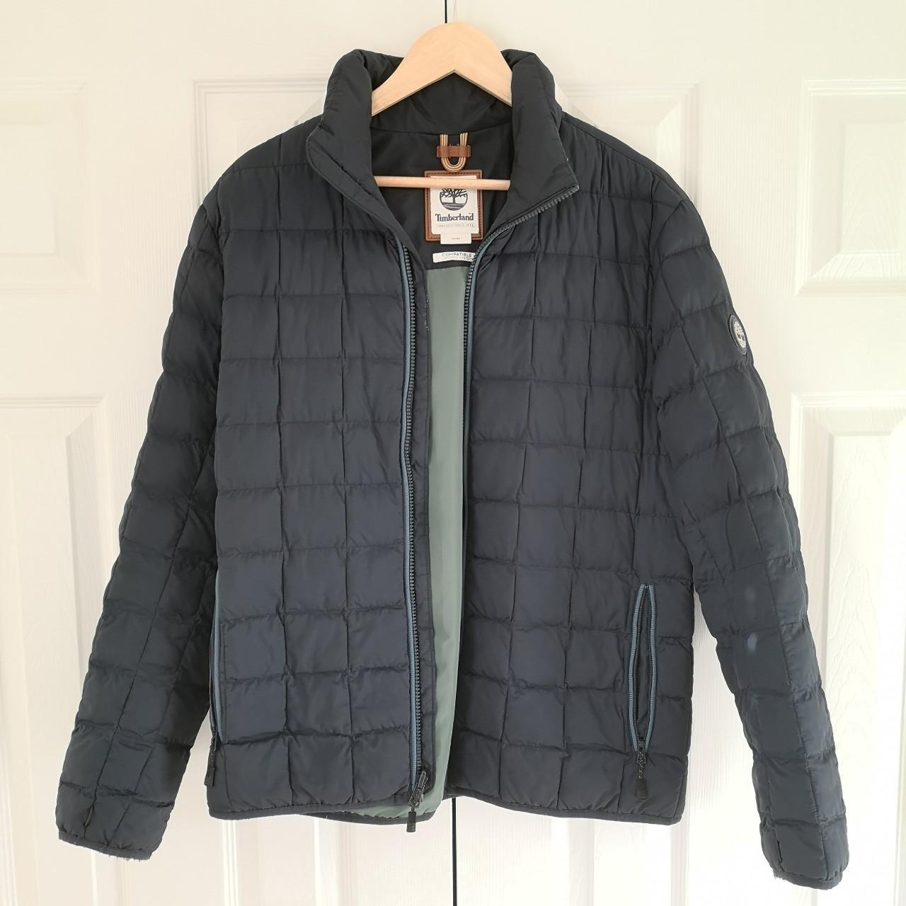 Timberland Light Puffer Jacket Size is M Colour is... - Depop