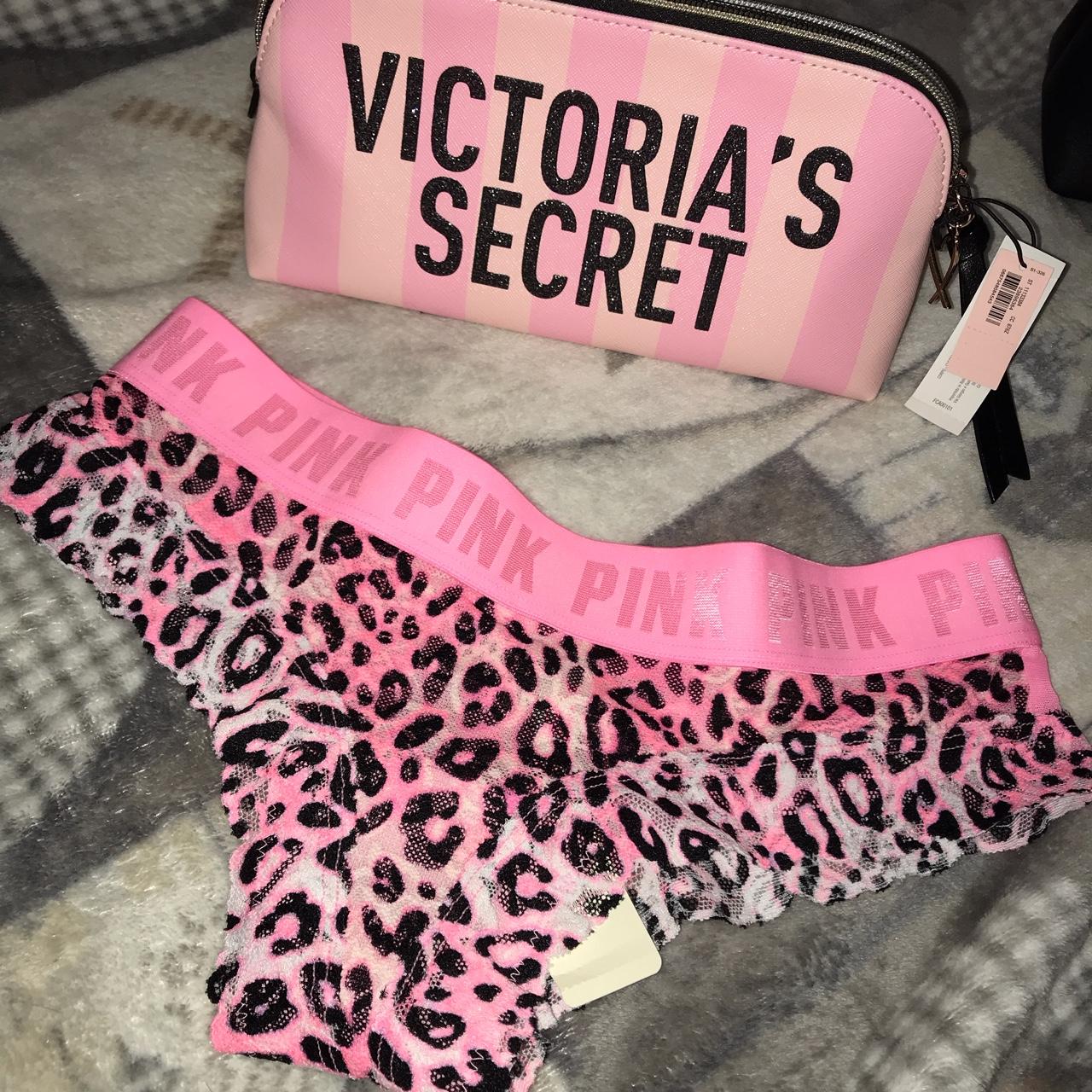 Victoria’s Secrets culottes motivo leopardate NUOVE