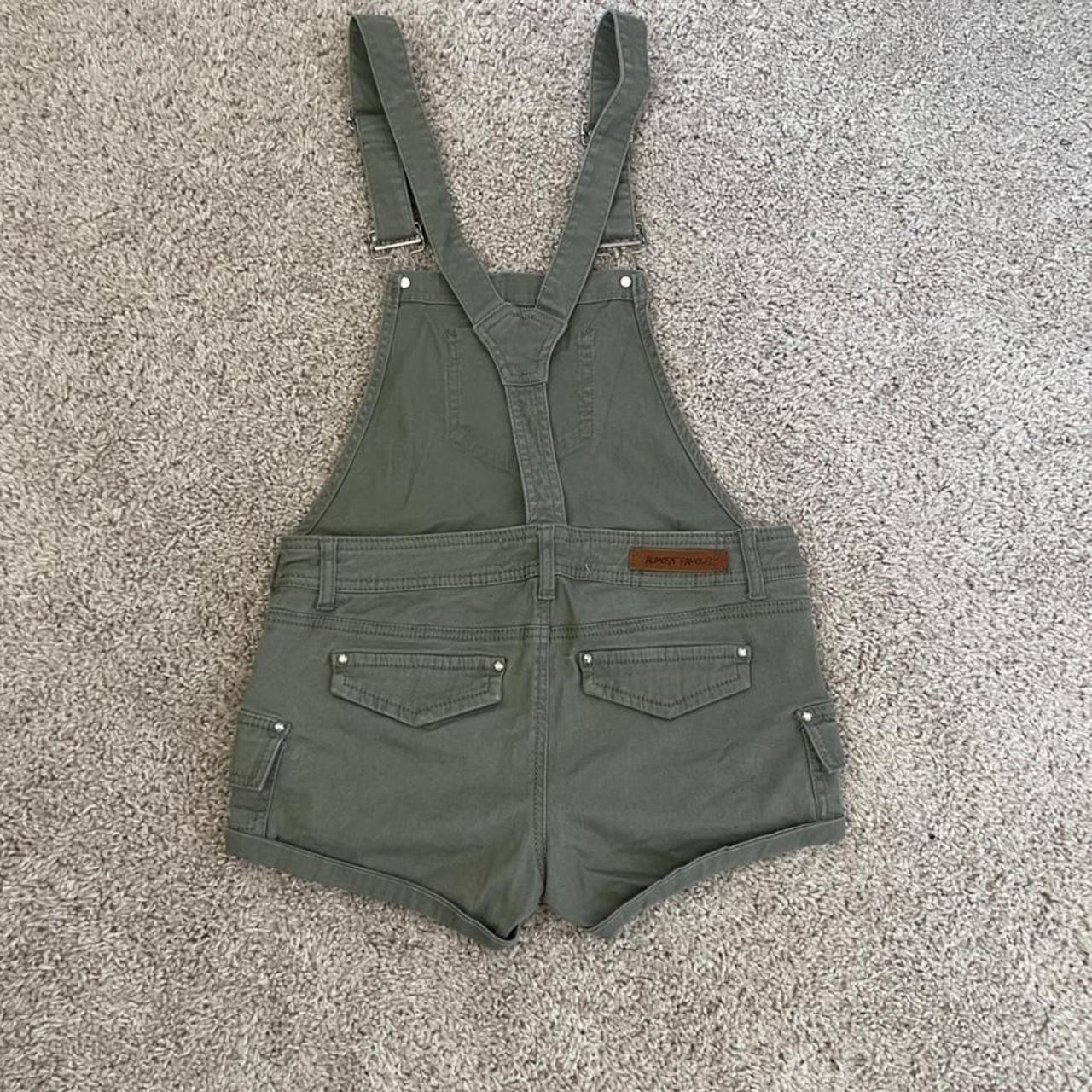 Almost Famous Green Dungarees-overalls | Depop