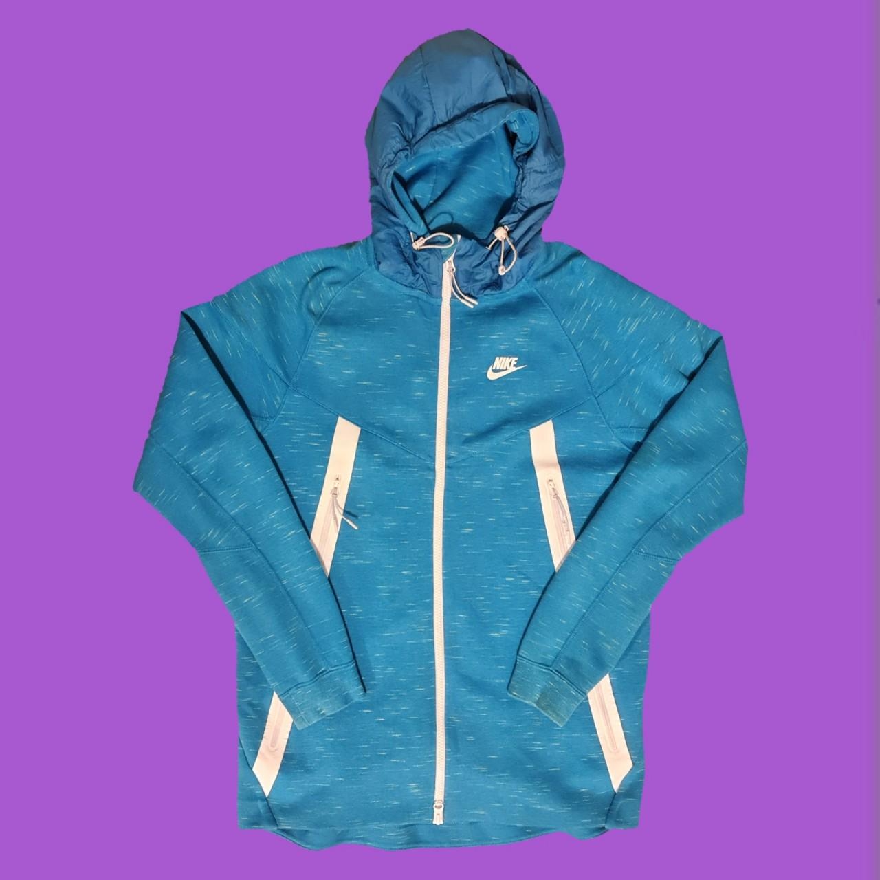 Nike Tech Fleece Hoodie Dashed Blue Mens Size Depop 5438