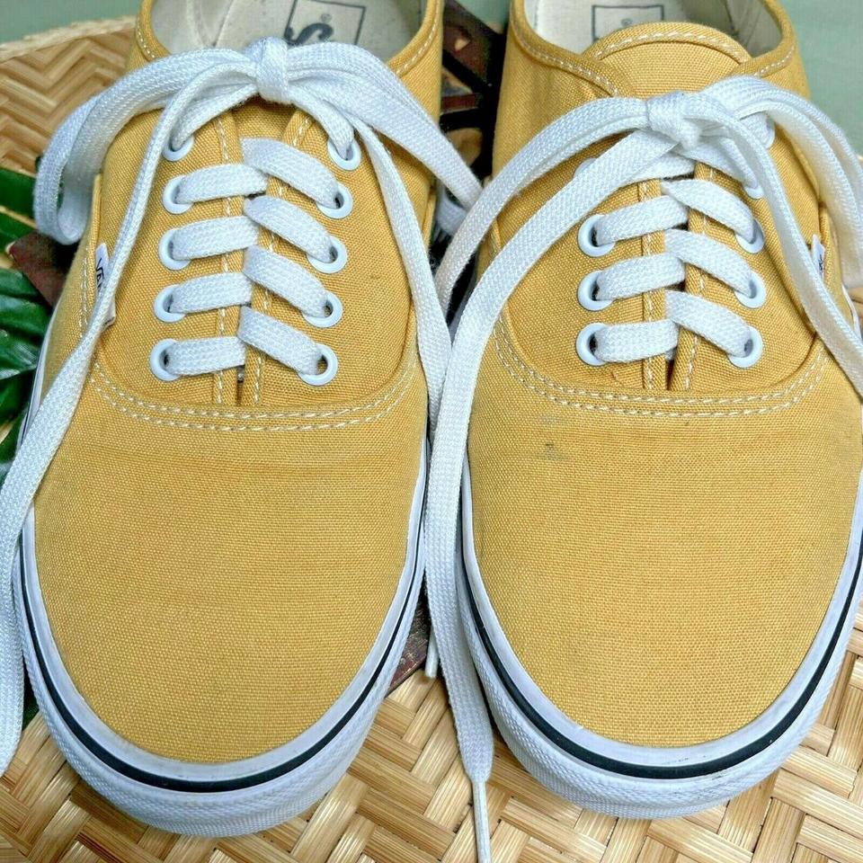 vans authentic mustard yellow