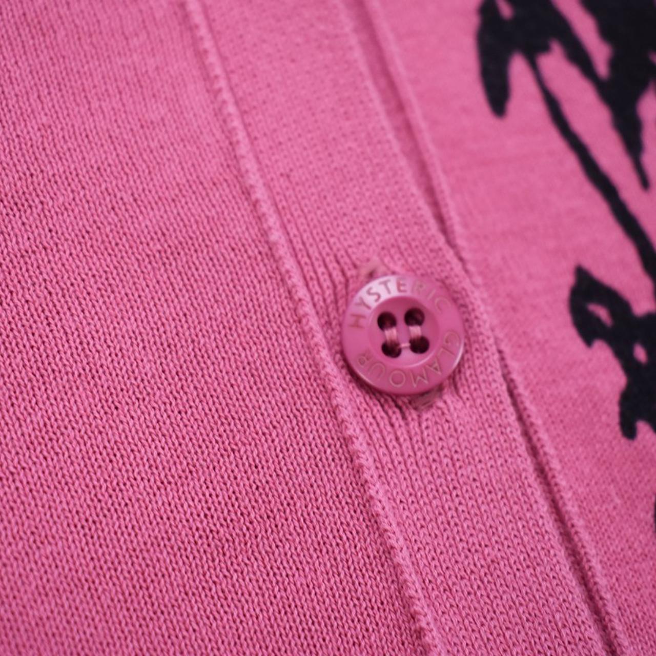 Hysteric Glamour Women's Pink Cardigan (2)