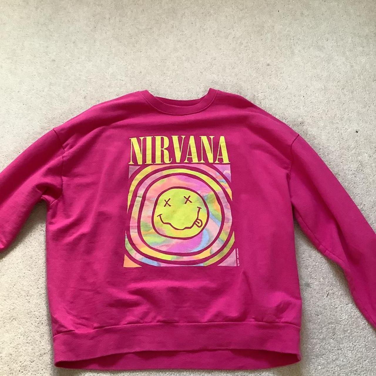 Urban outfitters nirvana jumper Bought for £59 Only... - Depop