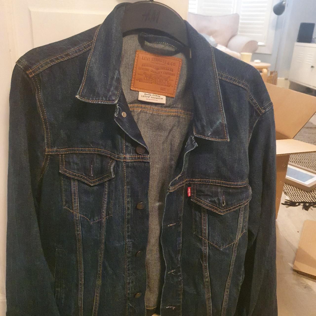 levi's premium denim jacket