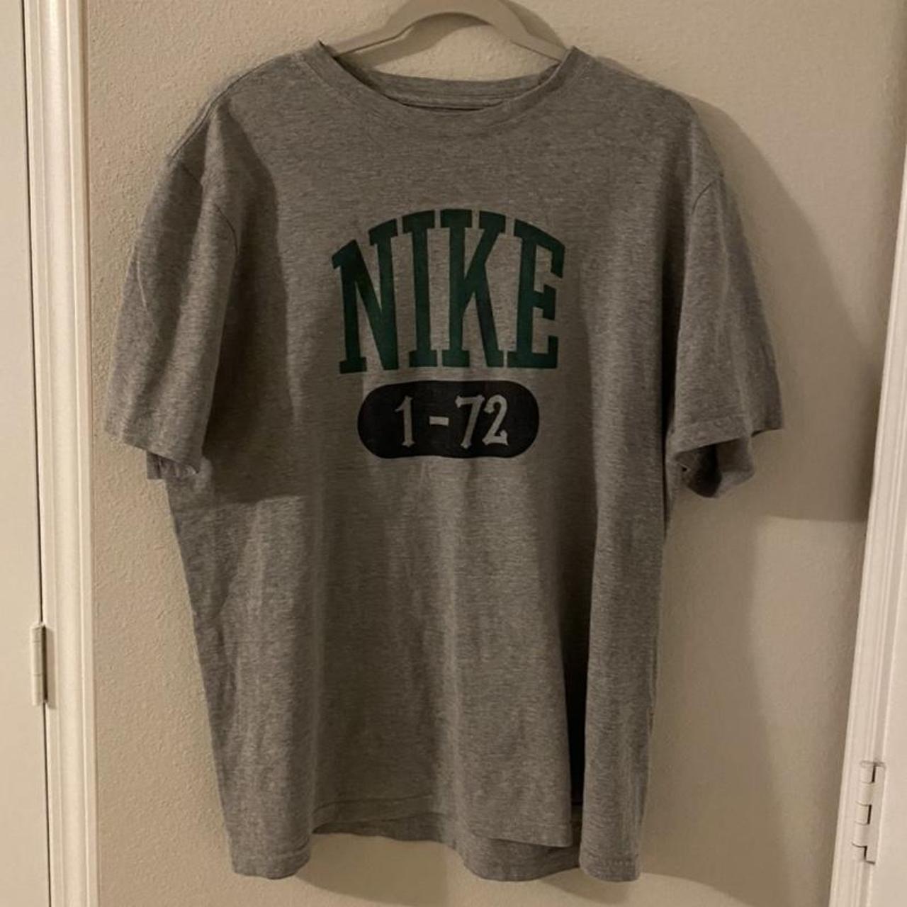 nike athlete t shirt green