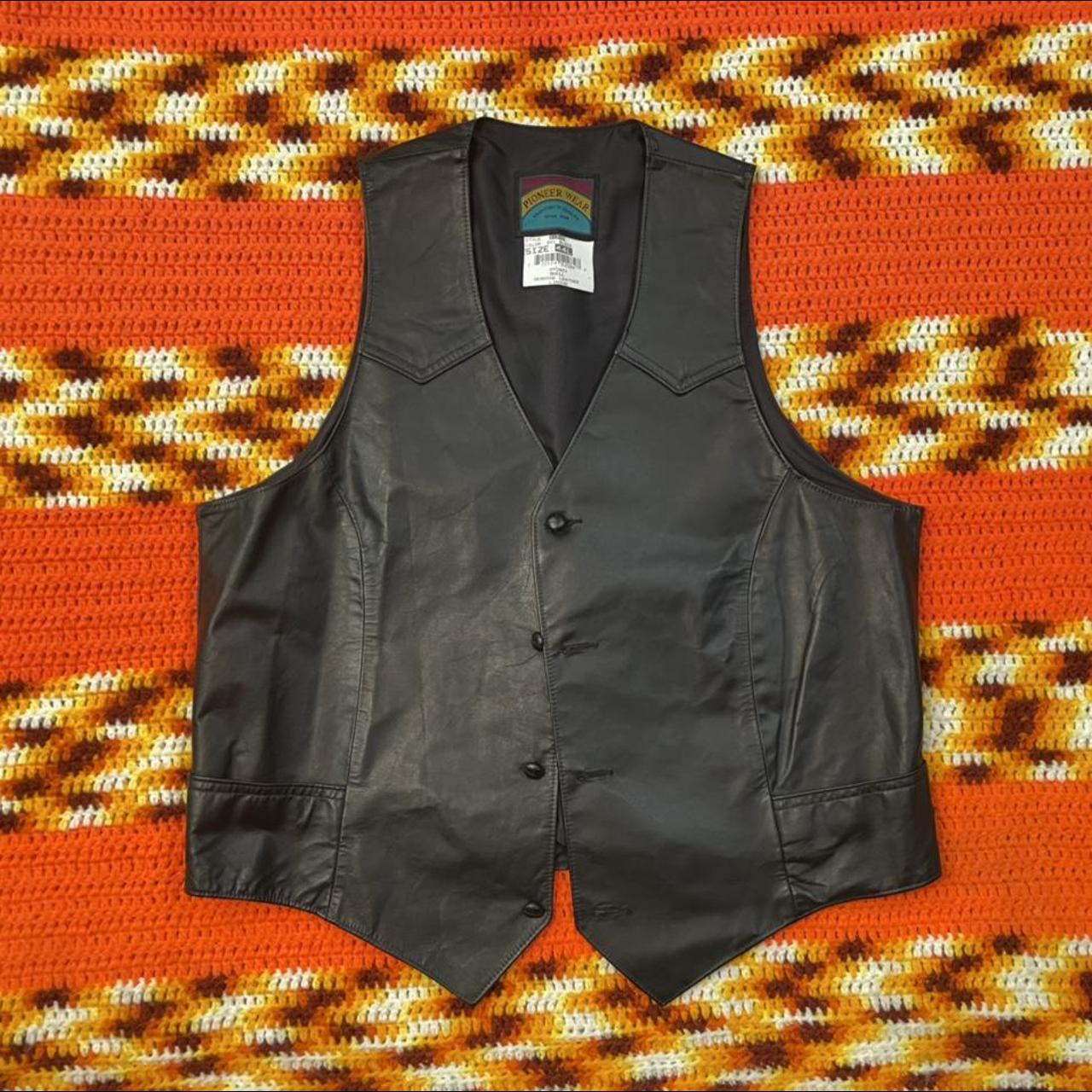pioneer wear leather vest