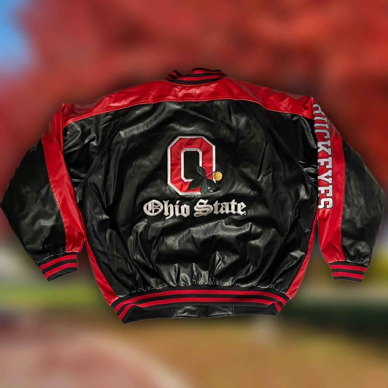 Ohio State Black-On-Black Varsity Jacket