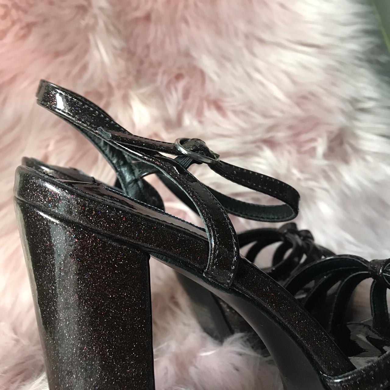 . CAPE ROBBIN sexy glitter heels • new without... - Depop