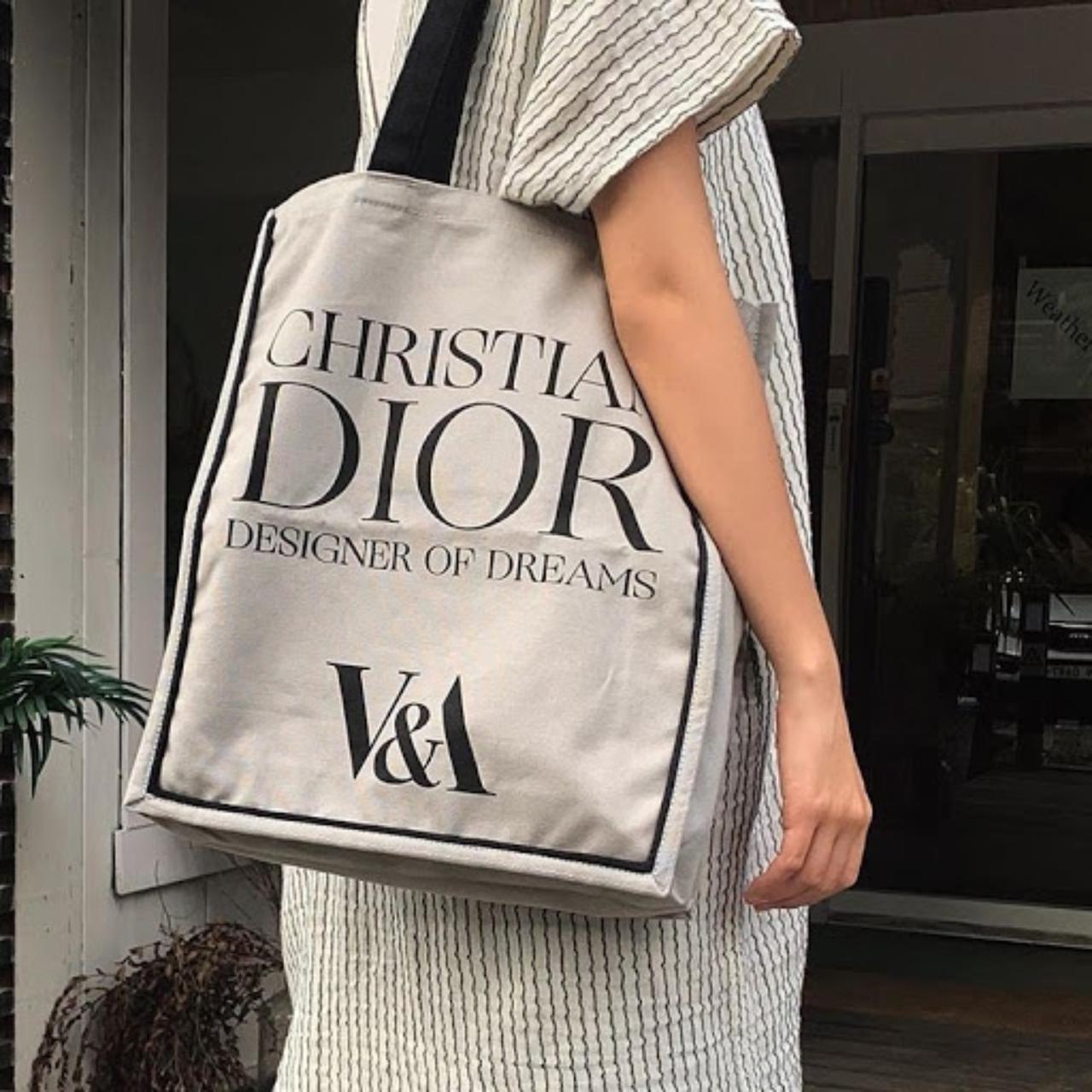 Vintage Christian Dior Trotter bag in Romantique - Depop