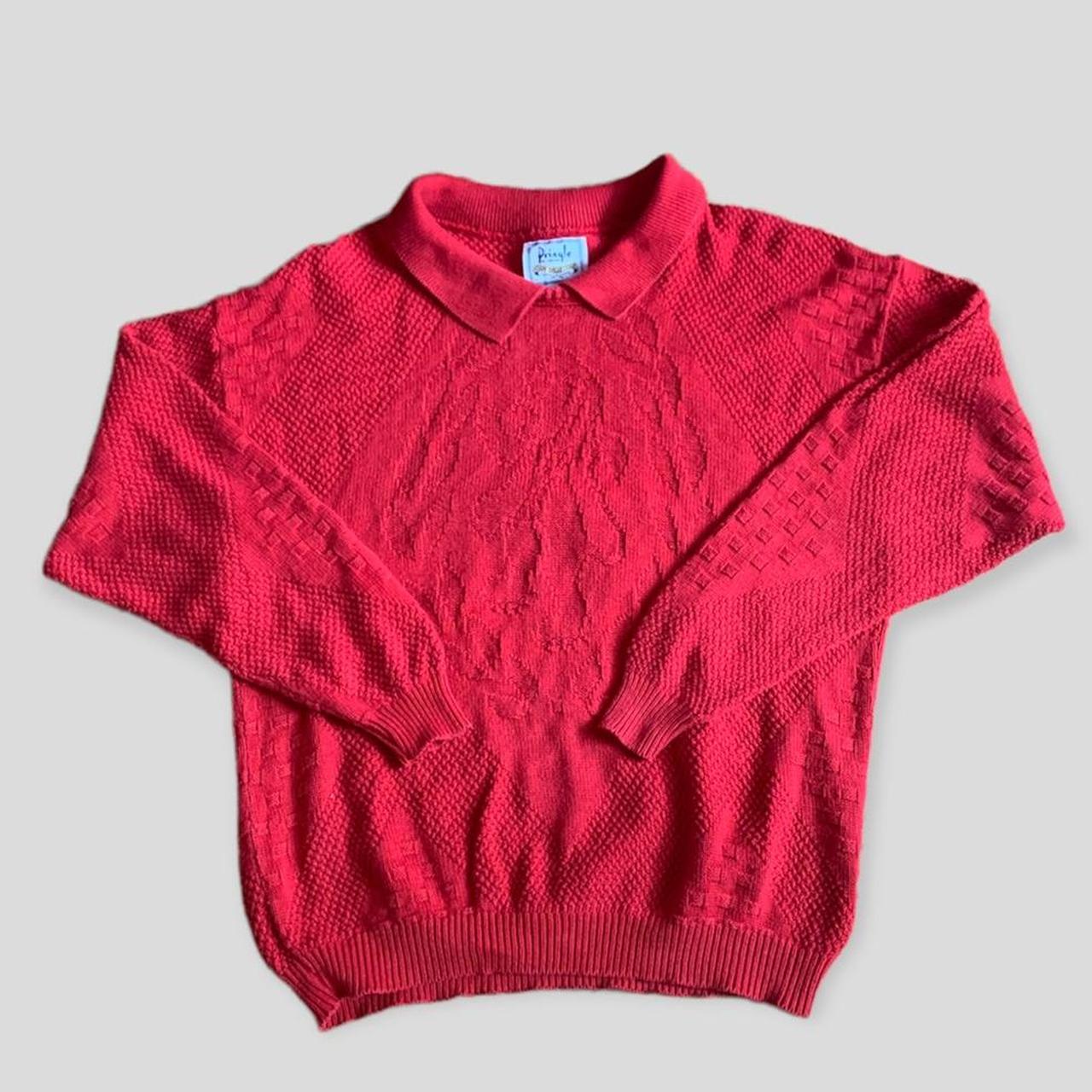 Product Image 1 - Vintage red sweater. Red knit