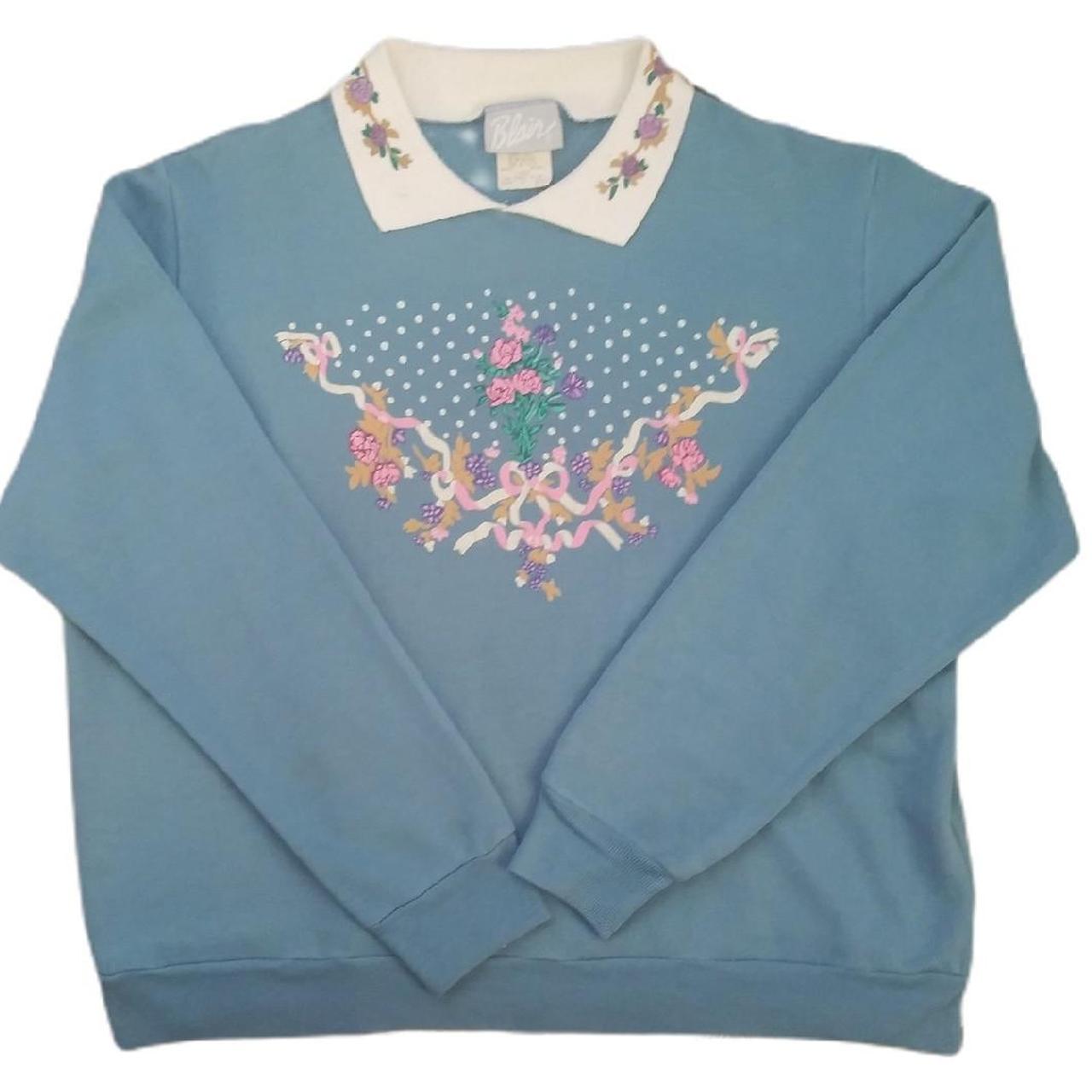 collared pullover sweatshirt