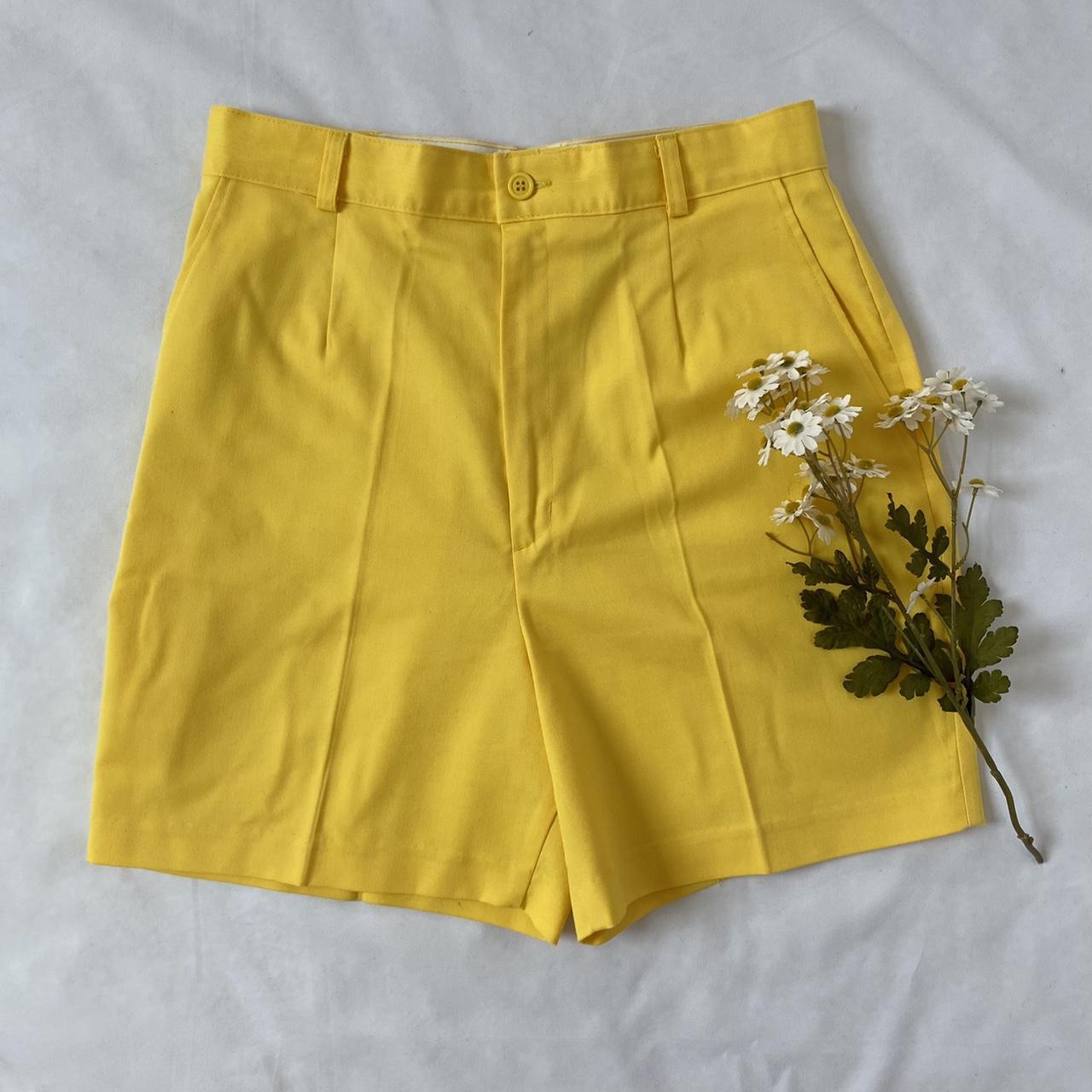 Sears Women's Yellow Shorts