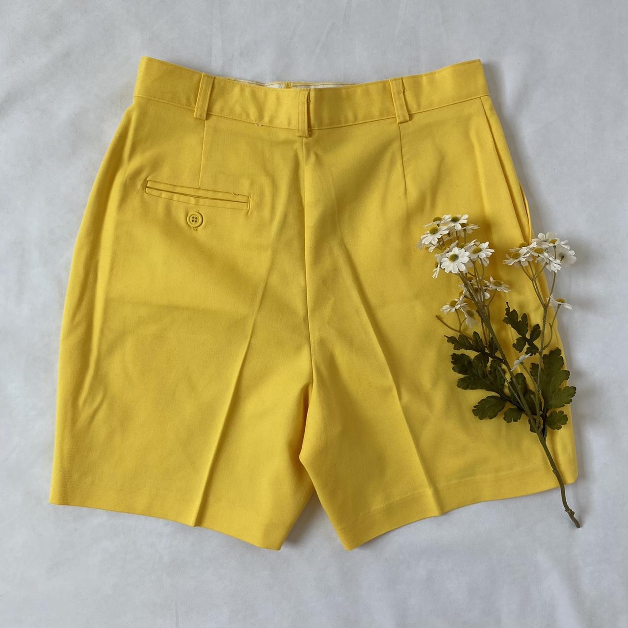 Sears Women's Yellow Shorts (2)