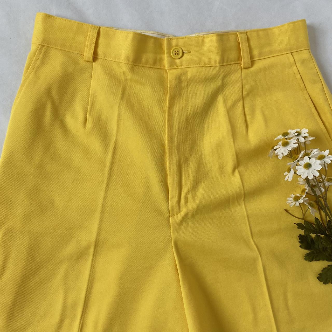 Sears Women's Yellow Shorts (3)
