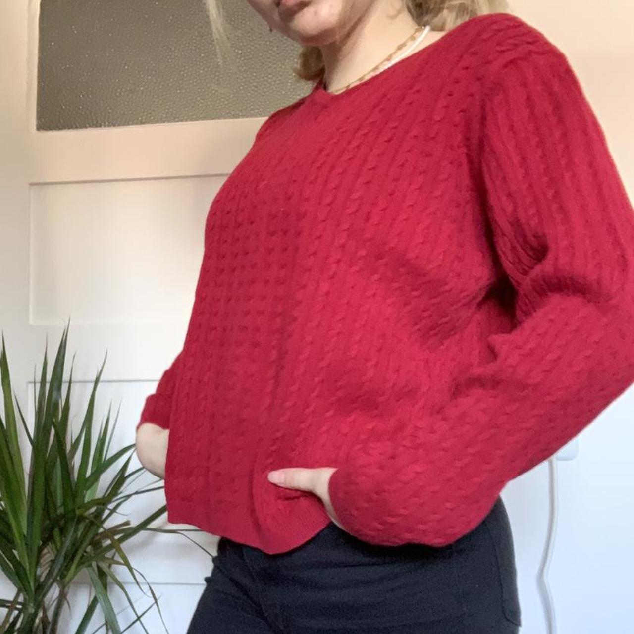 Product Image 2 - Roter Pullover (Farbe eher wie
