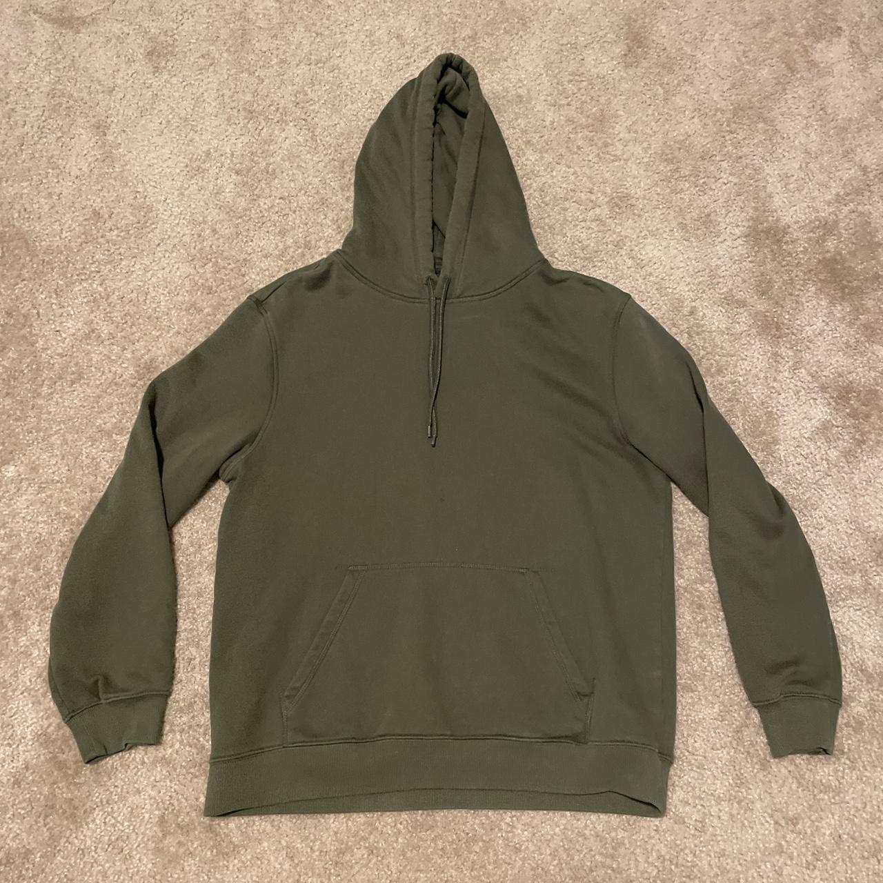 H&M Men's Green Hoodie Depop