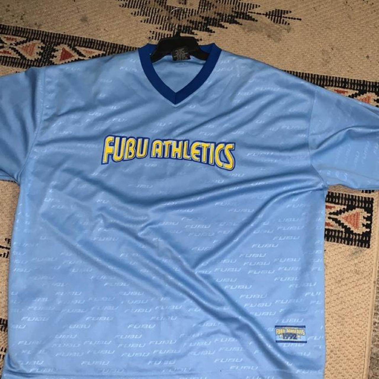 Vintage Fubu athletics jersey 4xl very clean no... - Depop